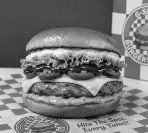 Chicken smash burger