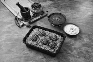 Mini - Dindigul Pepper Chicken (boneless) Biryani (quarter - 350g)