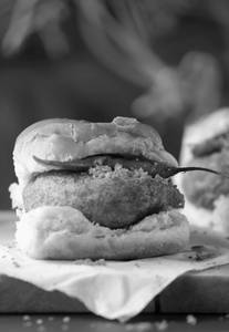 Schezwan Vada Pav