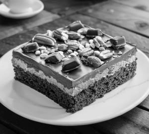 Double chocolate brownie