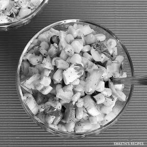 Corn chaat