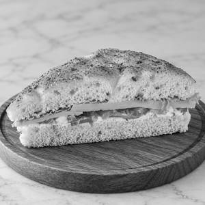 Veg Focaccia Sandwich (Snack Size)