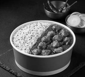Fiery Ghee Roast Chicken Rice Bowl