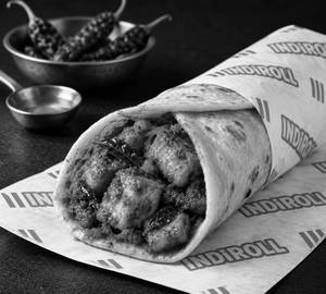 Manglorean Ghee Roast Paneer Roll