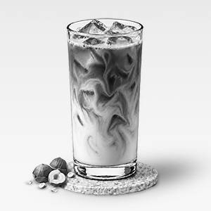 Iced Hazelnut Latte