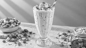 Mix Dry Fruit Ice Cream Shake