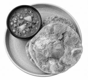 Poori Sabzi Plate
