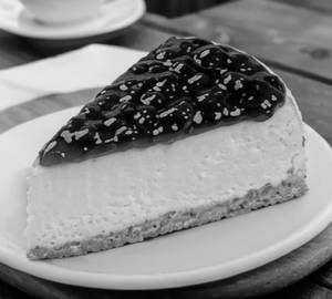Blueberry Newyork Cheese Cake Slice