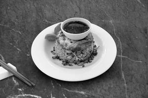Chicken Burnt Garlic Fried Rice Japanese
