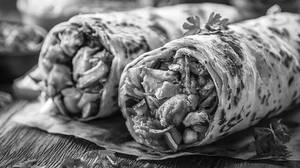 Street shawarma Roll