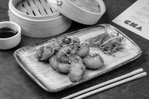 Crispy Prawns In Schezwan Sauce