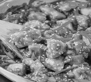 Garlic pepper chicken dry [8 pieces]