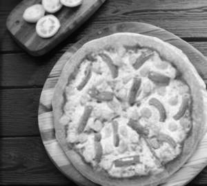 Capsicum And Sweet Corn Pizza (7 Inches)