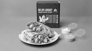 peri peri crispy chicken wrap