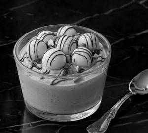 Cute Chikoo Sundae (Sugar Free)