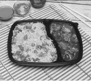 Chicken Fried Rice With Chicken Manchurian
