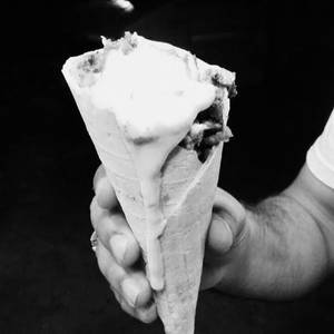 Cone shawarma