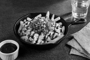 Hot Barbeque Cheesy Fries
