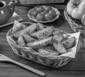 Classic Salted Potato Wedges
