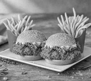 2 x Crispy Chicken Burger Combo