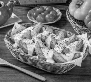 Cheesy Potato Wedges