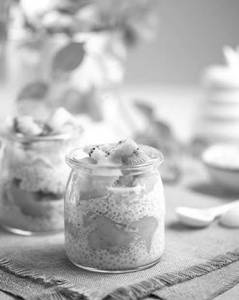 Sabja Pudding