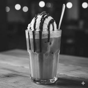 Cold Coffee With Ice Cream