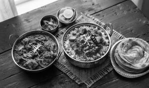 Kadai Chicken & Andhra Chicken Rice Combo
