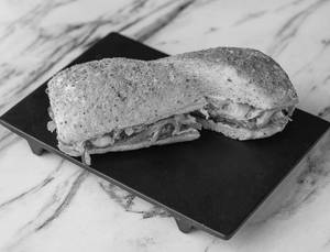 Grilled Vegetables & Pesto Sandwich