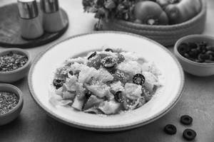 Deconstructive Greek Salad
