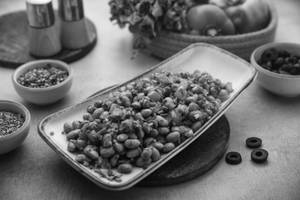 Garlic Ginger Spicy Edamame