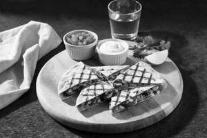Saute Mushroom Quesadilla