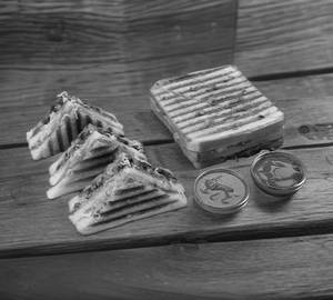 Veg Sandwich With Cheese Cutlet