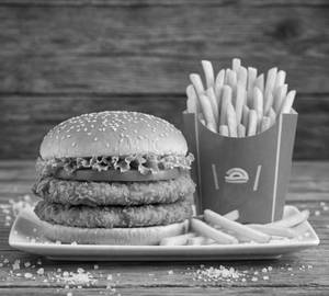 Double Decker Burger Combo
