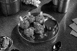 Chilli Paneer Lollipop Enchilada