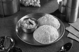 Poori With Potato Masala (poori Masala)