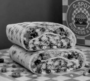 Chicken smash wrap