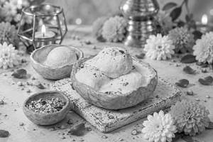 Kesar Rasmalai [Fasting]