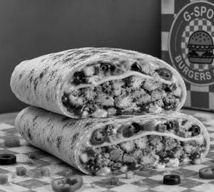 Double paneer smash wrap