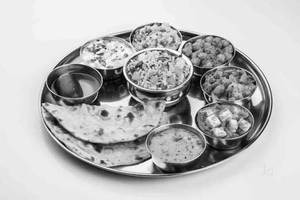 North indian thali
