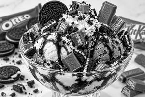 Oreo Kitkat Cup