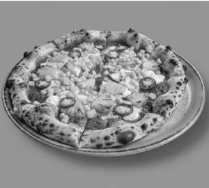 Naples Sourdough Pineapple Jalapeno Pizza