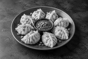 Veg Thin Crust Momo-8 Pcs