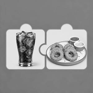 Coke + Onion Rings
