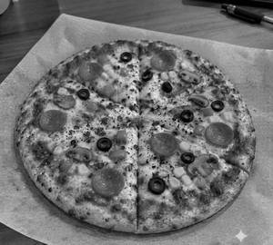 Five topping pizza