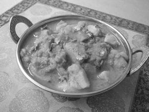 Vegetable aloo kurma
