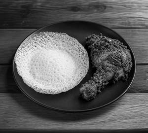 Appam With Vizhinjiyam Chicken