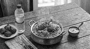 Mutton Biryani(half)+ Banjara Chicken Tikka (4pc)+1 Water Bottle