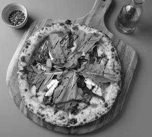 Naples Sourdough Shiitake Mushroom Goat Cheese Pizza