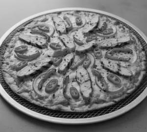 Flame Grilled Herb Chicken Pizza With